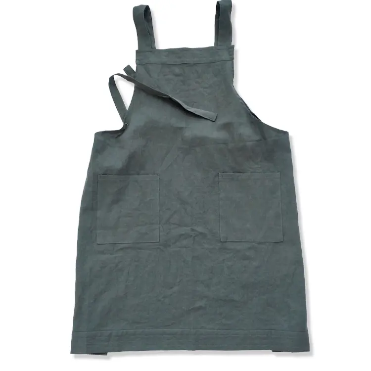 थोक स्वेटर फीता-अप परिवार वाणिज्यिक कपास और लिनन लंबी Aprons