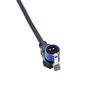 Kabel Ekstensi Listrik Tahan Air IP67 yang Dapat Disesuaikan, 40A, Konektor Jantan-Betina, <span class=keywords><strong>2</strong></span> 3 5 6 Pin, Kabel Harness - Product Image 3