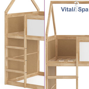 Hot sale <strong>wood</strong> <strong>Mid</strong> <strong>Sleeper</strong> Bed For Kid To Sleep Kids <strong>Mid</strong> <strong>Sleeper</strong> bed <strong>wood</strong> bed kids bedroom - Product Image 5