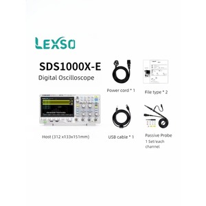 Osciloscopio Digital Siglent con Frecuencia de Muestreo de 1g, Sds1072/74/1104/1202x-e Lexso - Product Image 2