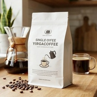 Sac alimentaire compostable imprimé sur mesure, pochette en papier kraft biodégradable, emballage écologique pour café, thé, collations, aliments pour animaux, emballage organique