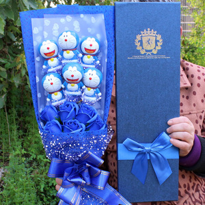 hellookitty puppe bouquet seife blume geschenkbox cartoon bouquet chinesisches valentinstagsgeschenk - Product Image 5