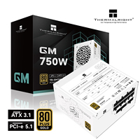 Thermalright TR-GM Series White 650W 750W 850W Alimentation de bureau 80 Plus Gold ATX 3.1 PCIe 5.1 PC PSU