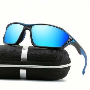 Gafas de Sol Deportivas Personalizadas al por Mayor para Hombre y Mujer, Lentes de Espejo Coloridas con Protección UV400, Gafas de Sol Polarizadas para Conducir, Pescar - Product Image 3