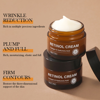 Crème anti-âge lissante pour le visage, crème hydratante anti-rides, crème anti-rides pour le visage au rétinol, marque privée