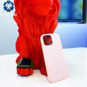 Custodia per telefono cellulare in pelle PU magnetica di lusso Full Grain per <span class=keywords><strong>iphone</strong></span> <span class=keywords><strong>13</strong></span> 14 <span class=keywords><strong>pro</strong></span> <span class=keywords><strong>max</strong></span> - Product Image 3