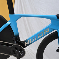 Vélo de course sur route en fibre de carbone 700C, 24 vitesses, groupe sans fil, frein à disque hydraulique, roue en carbone à 3 rayons