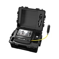Caméra de recherche pour secours en cas de catastrophe CAMB-V500, détecteur audio-vidéo de type boîtier avec moniteur 8 pouces et PTZ à 360 degrés