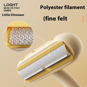 Nhỏ hình con vịt hiệu quả hai mặt động vật di động Lint vật nuôi tẩy lông con lăn công cụ làm sạch 2025 - Product Image 3