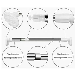 Cortina de Ducha de Poliéster sin Ganchos, Personalizada, Directo de Fábrica, para Baño de Hotel - Product Image 6