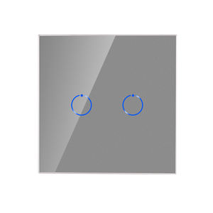 Cnbingo WIFI + nouvelle puce 2Gang 1 voie verre tactile Wifi maison intelligente interrupteur mural en gros unique fil en direct tactile interrupteur intelligent - Product Image 3