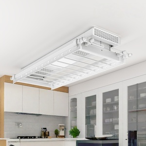 Intelligent remote control electric clothes drying <b>rack</b> balcony lifting voice-controlled telescopic clothes drying rod - Product Image 4