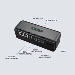 Produto Novo em Alta Venda 36W 20000mAH Mini DC <span class=keywords><strong>UPS</strong></span> <span class=keywords><strong>5v</strong></span> <span class=keywords><strong>9v</strong></span> <span class=keywords><strong>12v</strong></span> <span class=keywords><strong>24V</strong></span> com 3 Portas para Roteador Wifi Tempo de Funcionamento 15 Horas - Product Image 2