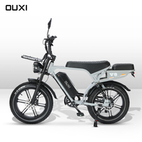OUXI Stock Italie V8 ultra 250W 48V Vélo Tout-Terrain Longue Portée pour Livraison de Repas et Courrier