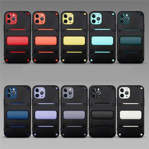Funda Protectora Duradera Antihuellas de TPU y PC para Moto <span class=keywords><strong>G9</strong></span> PLAY PLUS G POWER con Soporte - Product Image 6
