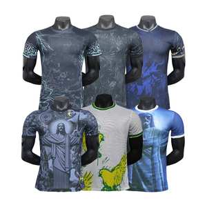 ชุดยูนิฟอร์มฟุตบอลสำหรับผู้ใหญ่เสื้อเจอร์ซีย์ฟุตบอลสโมสรฟุตบอล24 25ออกแบบได้เอง - Product Image 4