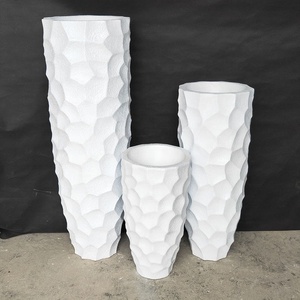 <span class=keywords><strong>Pot</strong></span> de fleurs en béton pour décoration, pièces, Simple, <span class=keywords><strong>mat</strong></span>, <span class=keywords><strong>blanc</strong></span>, moderne, pour l'intérieur et l'extérieur, ciment décoratif - Product Image 5