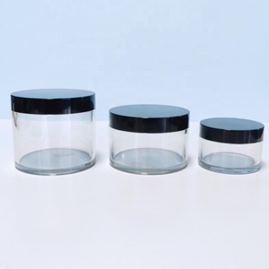 100ml 200ml 8oz <b>Empty</b> Plastic Frosted 8 oz Luxury <b>Jars</b> for Body Butter Containers 250g 200ml with Matte White Lid - Product Image 5
