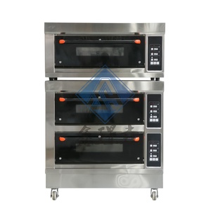 Piezas de horno de cubierta eléctrica de precio bajo OEM promocional proveedor dorado horno de <span class=keywords><strong>panadería</strong></span> 12 bandejas - Product Image 6