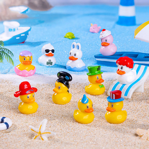 Multicolor <strong>Easter</strong> Mini Resin Ducks to Hide Miniature Ducks Figures Crafts <strong>Ornaments</strong> for Fairy Garden Dollhouse Micro Landscape - Product Image 1