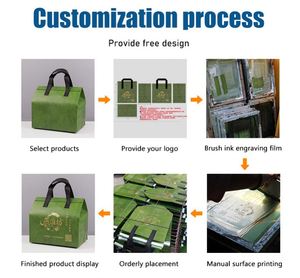 Custom Eco Non-Woven Portable Insulation Aluminum Thermos Lunch Bag Takeaway Delivery Bag Insulated Cooler Bag for Food Drinks - Product Image 6