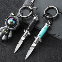 PH XR-01 Outdoor Draagbare Mini Sleutelvormig Fruit Survival Vouwmes Roestvrijstalen Lemmet G10 Handvat OEM Aanpasbaar Kamperen DIY 1