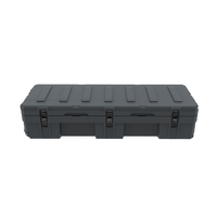 Mallette de transport en plastique LLDPE rigide Boîte à outils de rotomoulage Boîte de rangement 4WD Boîte rigide de toit à profil bas