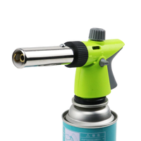 2025 Portable extérieur cuisine chauffage grande lampe de poche briquet avec certifié CE gaz butane flamme torches de soudage haute bande passante