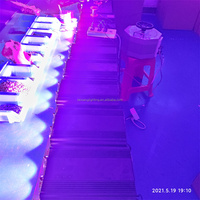 Moteur lumineux à fibre optique sans fil à LED haute puissance NICHIA 45W*2, éclairage décoratif pour hôtel
