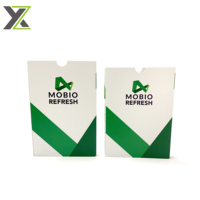 Boîte d'emballage pour étui de téléphone avec protection d'écran en verre trempé et logo personnalisé, boîtes rigides avec laminage mat pour l'électronique grand public