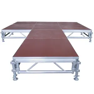 Easy Assembly Of Waterproof And Anti Slip Aluminum Alloy Stage For Indoor And Outdoor Activities