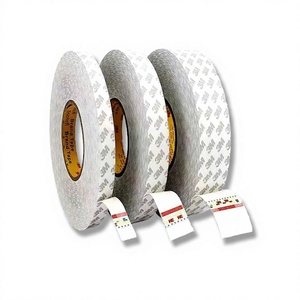 Nastro <span class=keywords><strong>Biadesivo</strong></span> 3M 55280 Bianco, <span class=keywords><strong>Alta</strong></span> Resistenza, Sottile, Resistente alle Alte Temperature, Adesivo Acrilico PVC, Spessore 0,3mm, Uso Industriale - Product Image 1