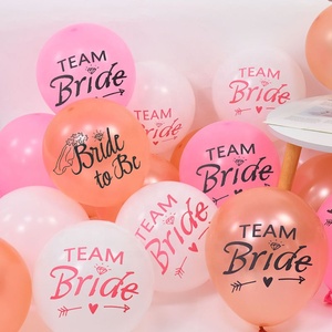 10 Globos de Látex Color Oro Rosa de 12 Pulgadas con Confeti para Despedida de Soltera, Decoración para Fiesta de Despedida de Soltera, Artículos para Despedida de Soltera - Product Image 5