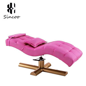 Lit de massage en velours d'acier inoxydable rose pour spa facial et extensions de cils, vente en gros directe usine à prix abordable - Product Image 5
