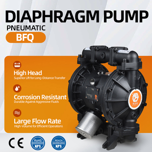 Bomba de diafragma neumática GODO 1 ''NPT Bomba de aire de Agua Industrial de aleación de aluminio - Product Image 2