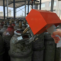 Máquina de Marcado por Micropercusión Portátil Zixu para Cilindros de Gas Industriales de Oxígeno, Nitrógeno, Argón y Helio, Máquina de Grabado Multilingüe