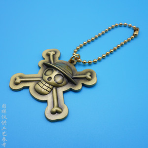 Pendentif en alliage de zinc avec crâne en relief, couleur bronze, breloque à thème pour accessoires de bijoux de mode - Product Image 2