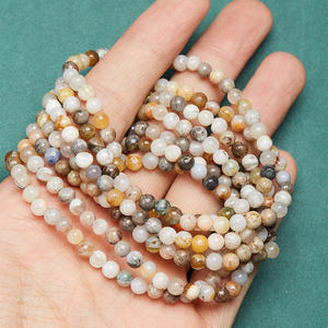 Pulseras de Cuentas de 4mm con Poder Curativo de Reiki, Joyería de Piedras Preciosas de Cristal para Aliviar el Estrés y la Ansiedad, Pulseras Redondas Naturales - Product Image 6