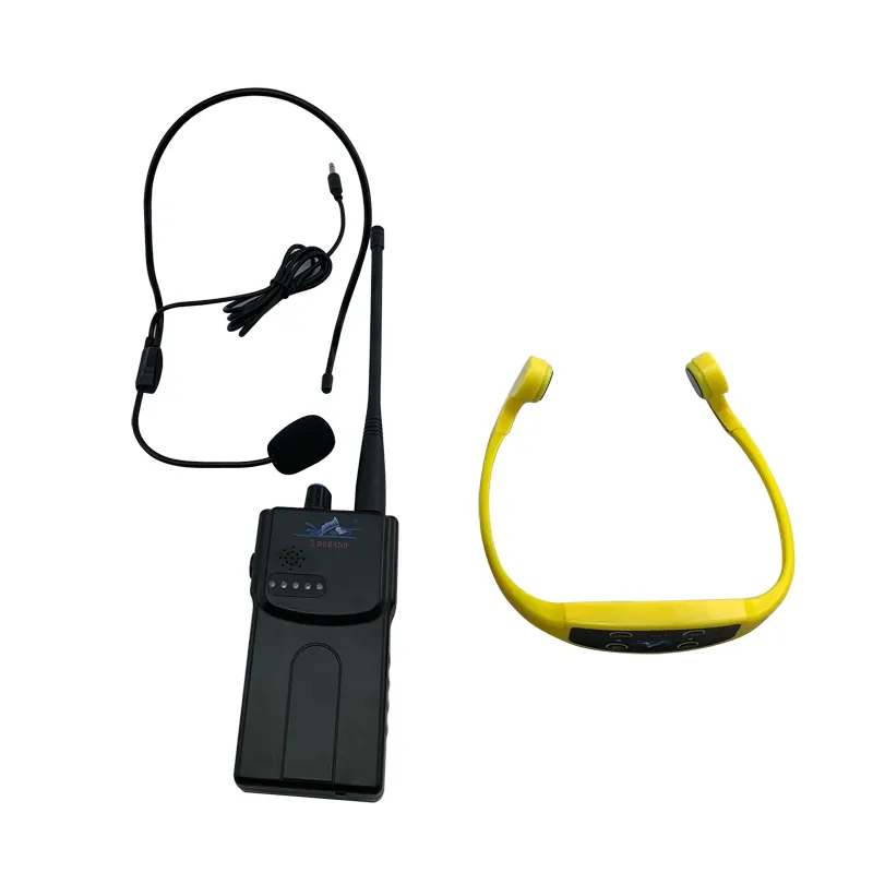 गर्म बिक्री H907 वायरलेस हड्डी चालन Headphones हल्के निविड़ अंधकार वॉकी टॉकी हेडसेट्स
