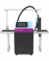 Printer Inkjet UV Elektrik Kecepatan Tinggi IPS-6501 155 M/menit 600 DPI Piezo Industri untuk Karton Plastik Logam