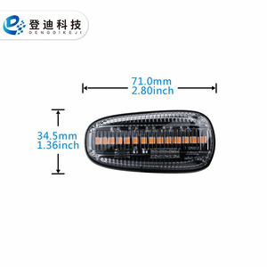 Dengdi Technology LED Turn Signals PZ615 for Vauxhall Cars 1998-2009 <b>ABS</b> Material Side Lights Replacement Parts - Product Image 4