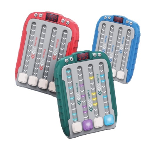 New Fast Push Button Toy With Light &music Push Game Toy Rhythm Game Puzzle Handheld Pop It Electronic Fidget Toys for Kids