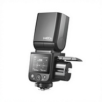 Flash Godox V480 à écran tactile rotatif pour Fuji, synchronisation haute vitesse TTL, portable pour extérieur