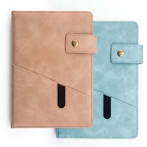 2025 Wholesale Promotional <b>Diary</b> Agenda <b>Custom</b> Logo A5 Leather Notebook - Product Image 1