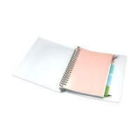 A5 PP couverture rigide smart notebook réutilisable bloc-notes classeur effaçable fusée notebook