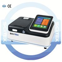 Analyseur de qualité de l'eau portable SCITEK, équipement de laboratoire, testeur multiparamètres de la qualité de l'eau PH/Conductivité/DO/ORP/COD/TDS