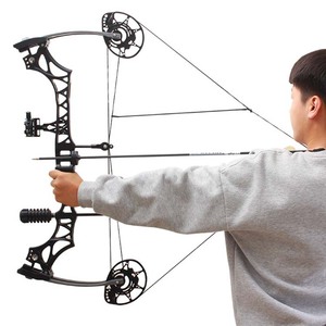 Hola verde deporte sangriento M128 tiro con arco de aleación de aluminio adultos Daibow arco compuesto 70Lbs poderoso - Product Image 4