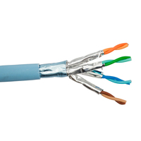 Promotion 23AWG legrand Cat6 Sftp Cordon de raccordement extérieur 305 m Rouleau Câble Lan Cat5 305 m