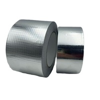 Ruban adhésif industriel en aluminium maillé, résistant aux intempéries et imperméable, pour la réparation des fuites de toits et de maisons