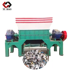 China Afval Band Rubber Plastic Metalen 2 As Shredder Machine Shredder Tabak Cutting Hand Shredder Handleiding